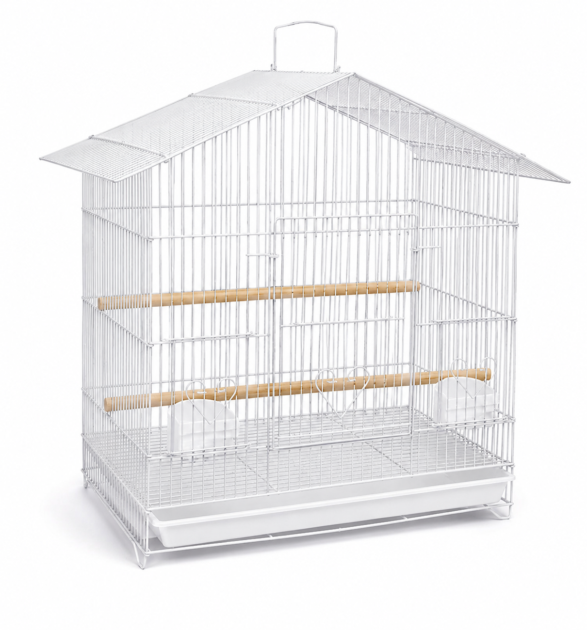 Premium Metal Bird Cage – Spacious Indoor Cage for Parrots