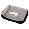 Bone Shape Pet Bed – Soft Cozy Bed for Dogs