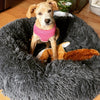 Calming Donut Dog Bed – Orthopedic Washable Pet Sofa