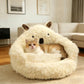 lpaca Plush Pet Bed – Warm Sleeping Mat for Cats & Dogs